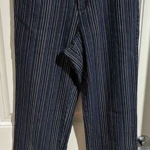 Suzannes Striped Blue Women's Jeans